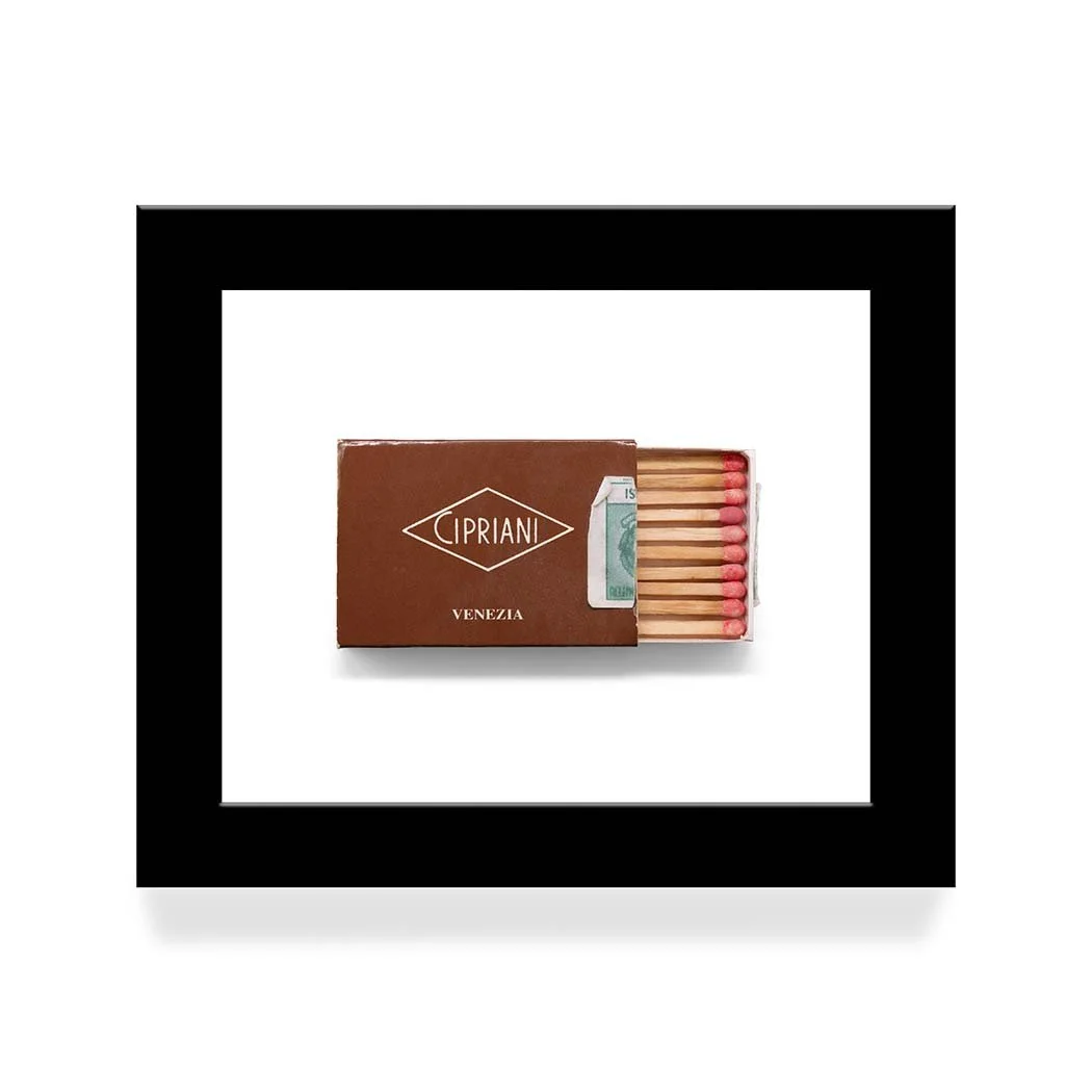 Hotel Cipriani Matchbook Print #2 — c r c